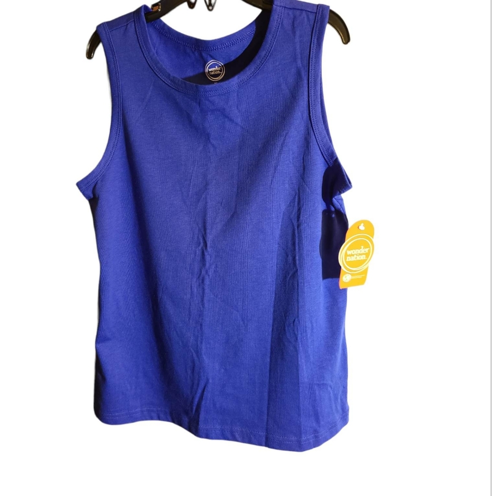 NWT Wonder Nation size M blue top